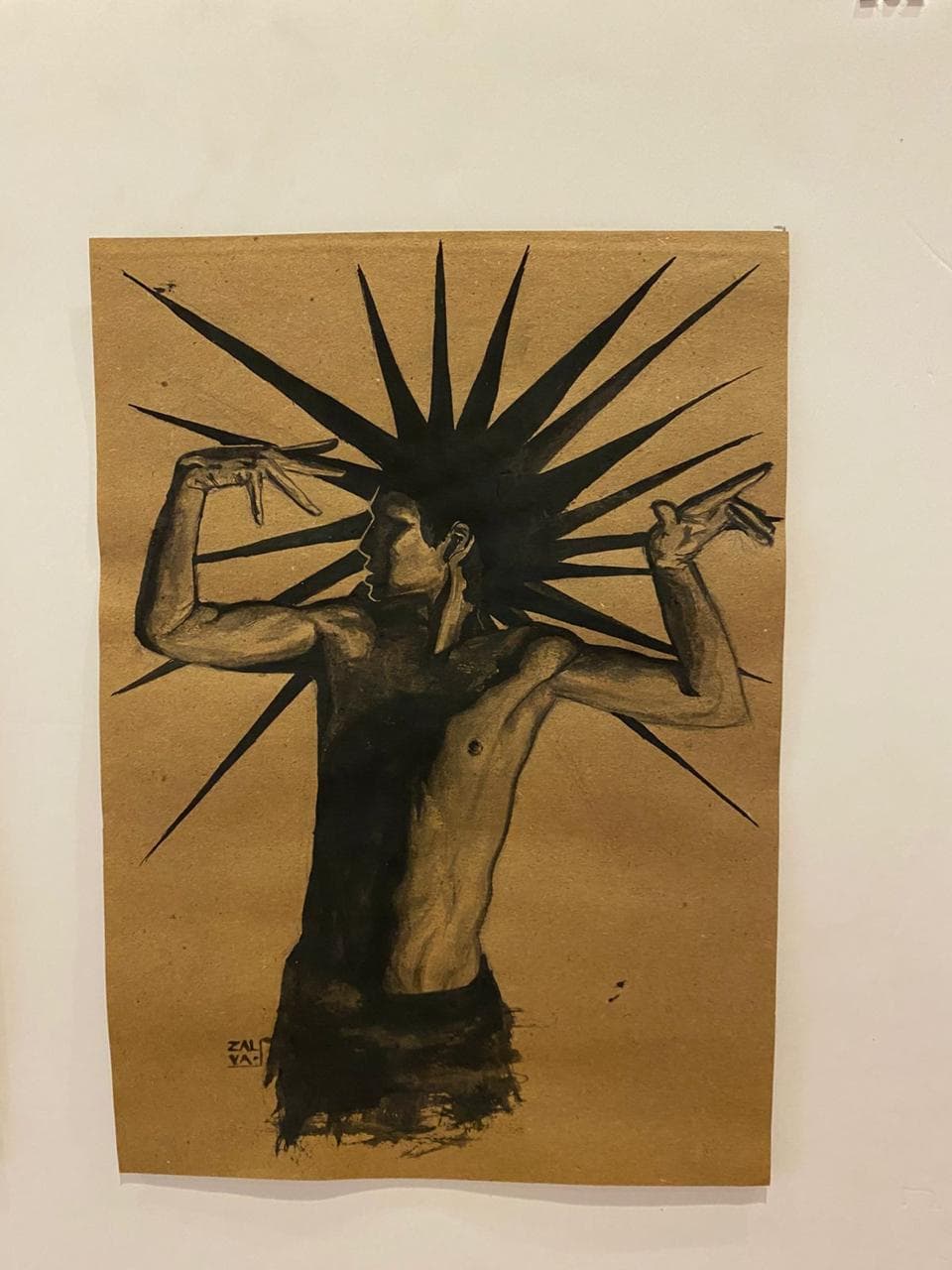 Original painting by Zalvador Pineda